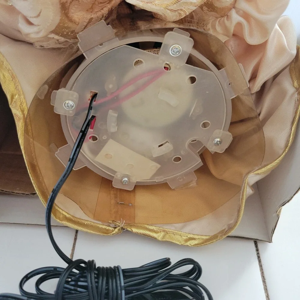 Deluxe 12 in Fiber Optic Angel Wings Color Change Christmas Decor‎ Tree Topper